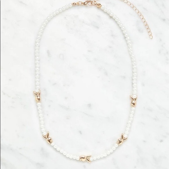 PacSun Jewelry - pacsun x playboy gold pearl necklace